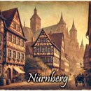 Großes Nürnberg Magnet 4 Eck
