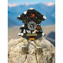 Winter Kuckucksuhr Magnet Wetterhaus Thermomether Deko - Neuschwanstein