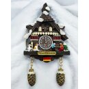 Kuckucksuhr Magnet Souvenir Alpen Hütte Wetterhaus Kühlschrankmagnet Neuschwanstein