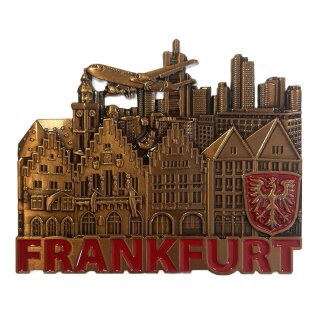 Premium Massiv Metall Magnet Frankfurt am Main Römer