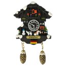 Winter Kuckucksuhr Magnet Wetterhaus Thermomether Deko -...