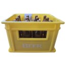 Flaschenöffner Bierkasten gelb