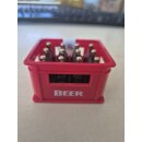Flaschenöffner Bierkasten gelb
