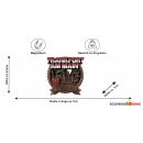 Metall Magnet Frankfurt bronze