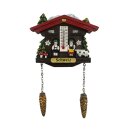 Kühlschrankmagnet Alpen Kuckucksuhr Magnet  Wetterhaus Thermometer Deko - Schweiz