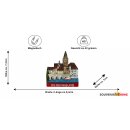 Magnet Regensburg Altstadt Panorama mit Dom St. Peter...