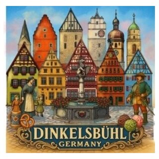 Holzmagnet Dinkelsbühl
