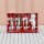 Nussknacker Christbaumschmuck 4er Set rot in Box 10cm mit Aufhänger