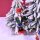 Nussknacker Christbaumschmuck 3er Set grün, rot, blau in Box 13cm mit Aufhänger
