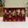 Nussknacker Christbaumschmuck 5er Set bunt in Box 13cm mit Aufhänger