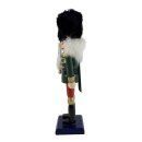 Premium Nussknacker Nutcracker Einzeln Verpackt in Box Sichtfenster Grün18cm