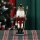 Premium Nussknacker Nutcracker Einzeln Verpackt in Box Sichtfenste Rot 25cm