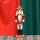 Premium Nussknacker Nutcracker Einzeln Verpackt in Box Sichtfenster Rot 25cm