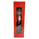 Premium Nussknacker Nutcracker Einzeln Verpackt in Box Sichtfenster Rot Messer 30cm