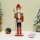 Premium Nussknacker Nutcracker Einzeln Verpackt in Box Sichtfenster Rot 30cm