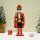 Nussknacker Nutcracker Einzeln Verpackt in Box Sichtfenster Rot Weiß ca.38-40cm