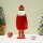 Nussknacker Nutcracker Einzeln Verpackt in Box Sichtfenster Rot Weiß ca.38-40cm