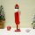 Nussknacker Nutcracker Einzeln Verpackt in Box Sichtfenster Rot Weiß ca.38-40cm