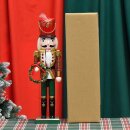 Nussknacker Nutcracker Einzeln Verpackt in Box Sichtfenster Rot Grün kariert ca.38-40cm