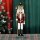 Nussknacker Nutcracker Einzeln Verpackt in Box Sichtfenster Dunkelrot ca.38-40cm