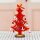 Weihnachtbaum Deko Weihnachten Weihnachtsdeko Christmas Tannenbaum ca, 30cm Rot