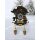 Winter Kuckucksuhr Magnet Wetterhaus Thermomether Deko - Chiemsee