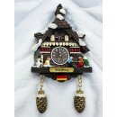 Kuckucksuhr Magnet Souvenir Alpen Hütte Wetterhaus Kühlschrankmagnet Würzburg