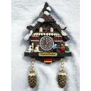 Kuckucksuhr Magnet Souvenir Alpen Hütte Wetterhaus Kühlschrankmagnet Baden-Baden