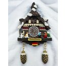 Kuckucksuhr Magnet Souvenir Alpen Hütte Wetterhaus Kühlschrankmagnet Baden-Baden