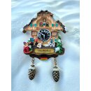 Kuckucksuhr Magnet Souvenir Skiurlaub Ski Kühlschrankmagnet Oktoberfest