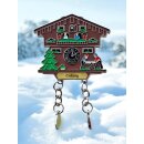 Kühlschrankmagnet Alpen Kuckucksuhr Magnet Reisemagnet Mitbringsel Metall - Coburg