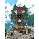 Kühlschrankmagnet Alpen Kuckucksuhr Magnet  Reisemagnet Mitbringsel Metall - Coburg