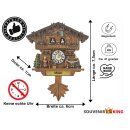 Kühlschrankmagnet Alpen Kuckucksuhr Magnet  Urlaubserinnerung Mitbringsel Deko - Mosel