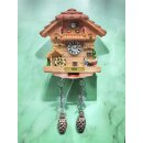 Kühlschrankmagnet Alpen Kuckucksuhr Magnet  Urlaubserinnerung Mitbringsel Deko - Trier