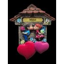 Kühlschrankmagnet Alpen Kuckucksuhr Magnet LiebespaarMitbringsel Deko - Mosel