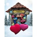 Kühlschrankmagnet Alpen Kuckucksuhr Magnet LiebespaarMitbringsel Deko - Tegernsee