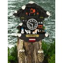 Winter Kuckucksuhr Magnet Wetterhaus Thermomether Deko - Salzburg