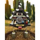 Kuckucksuhr Magnet Souvenir Alpen Hütte Wetterhaus Kühlschrankmagnet Vienna