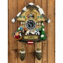 Kuckucksuhr Magnet Souvenir Skiurlaub Ski Kühlschrankmagnet Austria