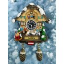 Kuckucksuhr Magnet Souvenir Skiurlaub Ski Kühlschrankmagnet Austria