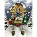 Kuckucksuhr Magnet Souvenir Skiurlaub Ski Kühlschrankmagnet Vienna