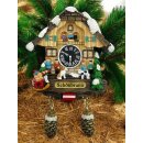 Kuckucksuhr Magnet Souvenir Skiurlaub Ski Kühlschrankmagnet Schönbrunn