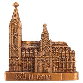 Köln Dom Magnet Kühlschrankmagnet Cologne - Bronze