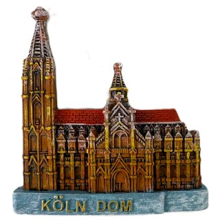 Köln Dom Magnet Kühlschrankmagnet Cologne - Bunt
