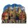 Holzmagnet Nürnberg Magnet Kühlschrankmagnet Made in Germany