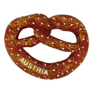 Kühlschrankmagnet Magnet Polyresin Breze Brezel - Austria