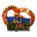 Souvenir Kühlschrankmagnet – Brezel mit...