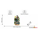 Magnet Polyresin Kühlschrankmagnet Souvenir Mitbringsel Tracht Figur - Köln