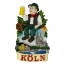 Polyresin Magnet Köln Mann Tracht
