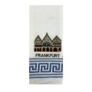 Geschirrtuch Tuch Handtuch ca. 60 x 40cm Deutschland Frankfurt Römer Blau